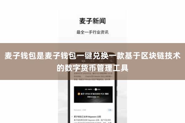 麦子钱包是麦子钱包一键兑换一款基于区块链技术的数字货币管理工具