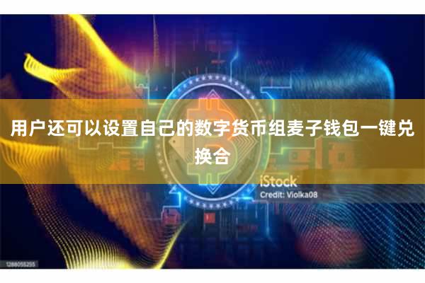 用户还可以设置自己的数字货币组麦子钱包一键兑换合
